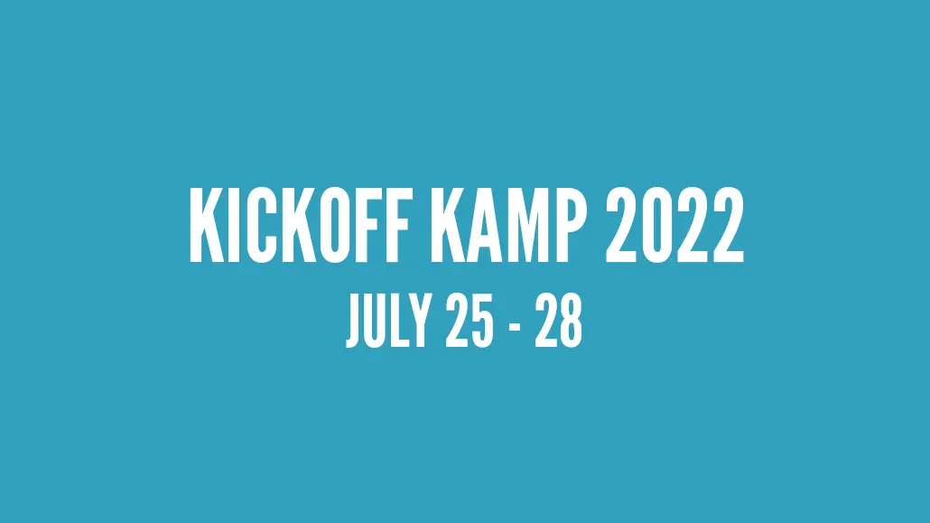 Kickoff Kamp 2022